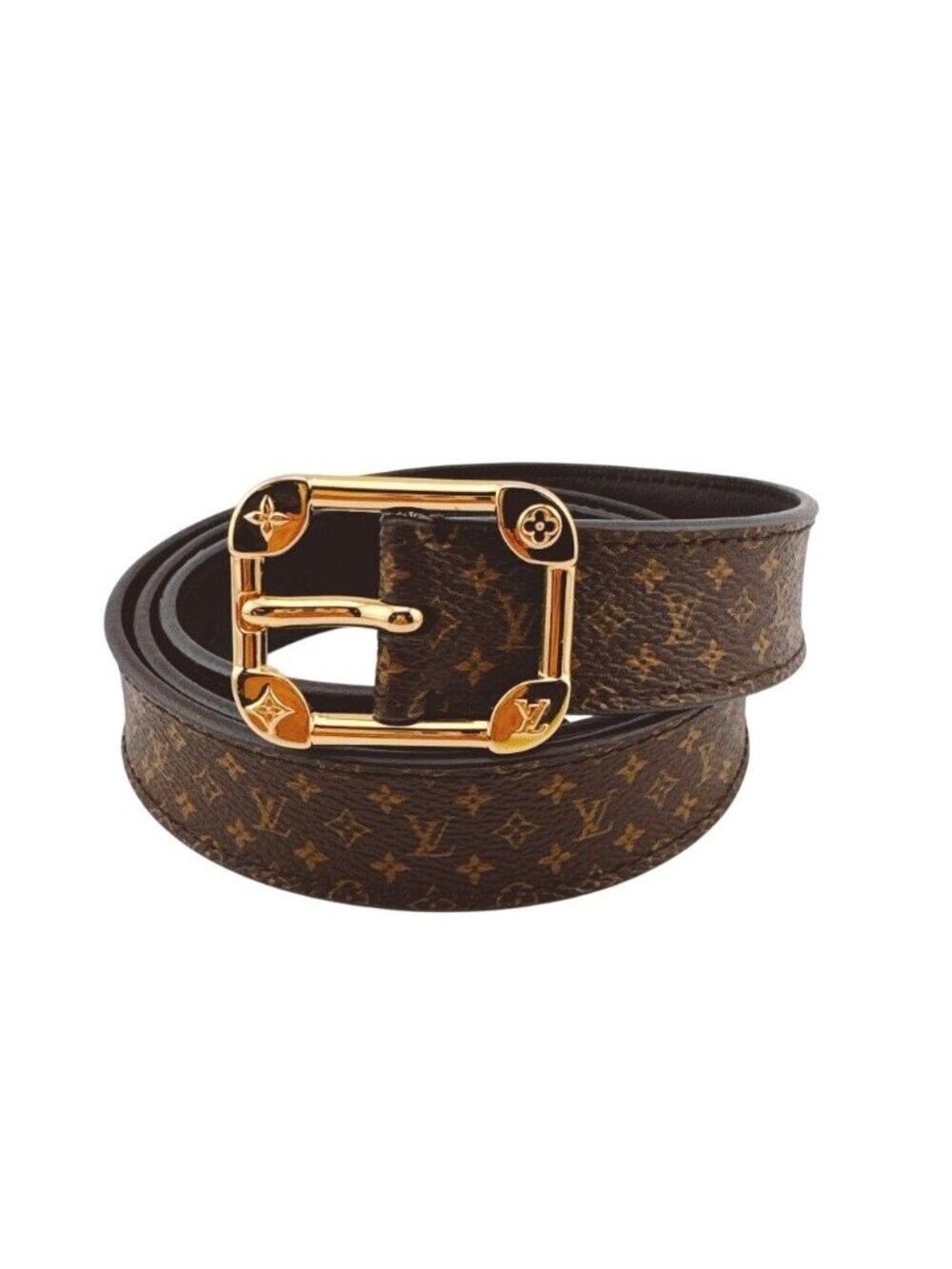 Louis Vuitton Ceinture Maltier 25 Monogram Canvas Belt Brown 80/32 Bag